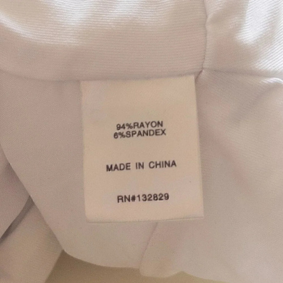 NEW Revolve Superdown Nia White Bodysuit Halter Cowl Neck, Size Small - Picture 7 of 7